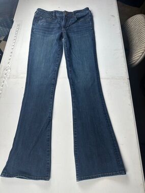 American Eagle Outfitters Dark Blue Flare Jeans